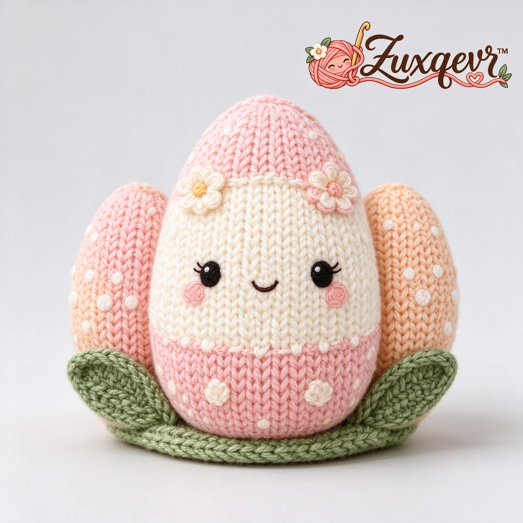 𝒁𝒖𝒙𝒒𝒆𝒗𝒓™ Pastel Flowering Cactus Crochet Decor
