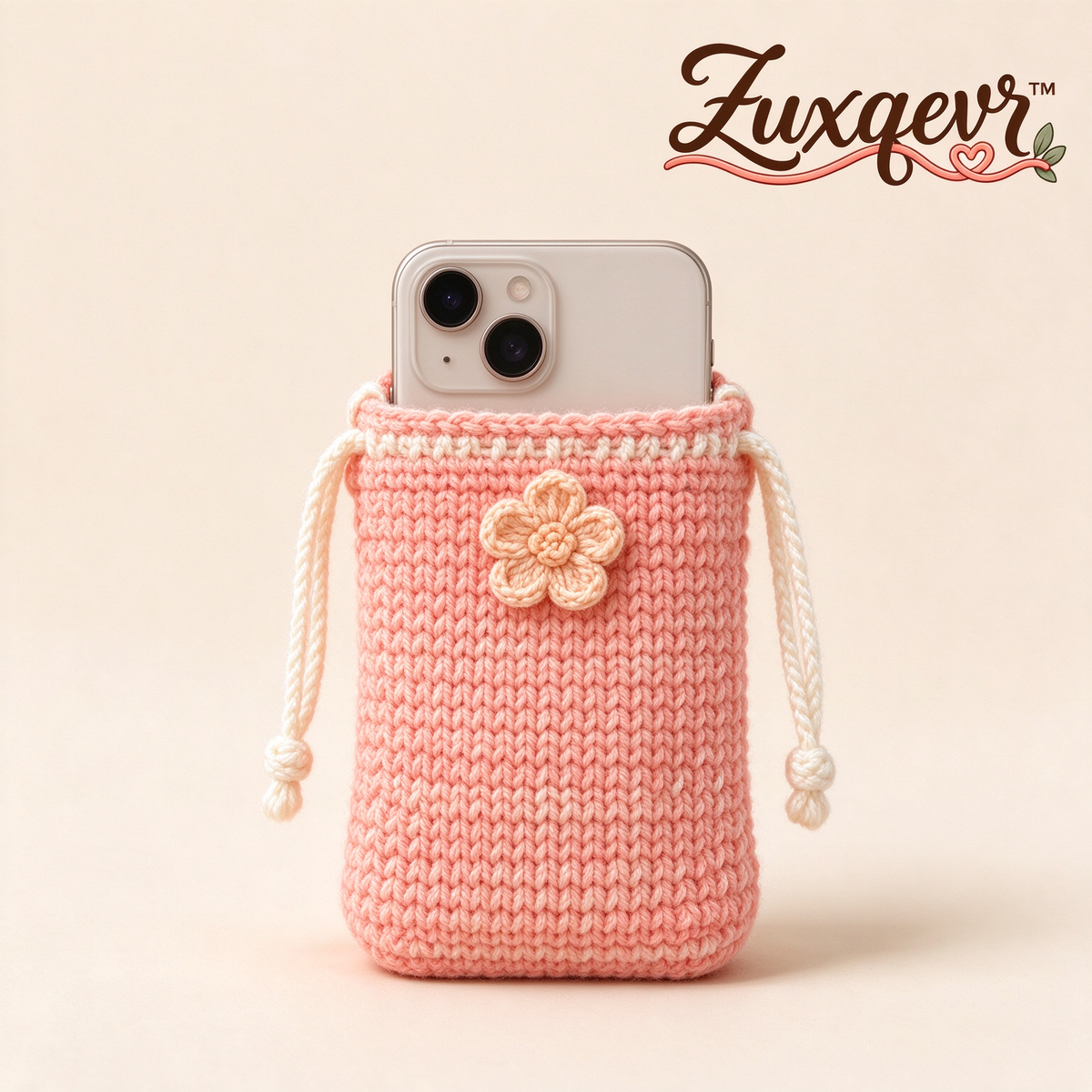 𝒁𝒖𝒙𝒒𝒆𝒗𝒓™ Daisy Crochet Phone Crossbody Bag
