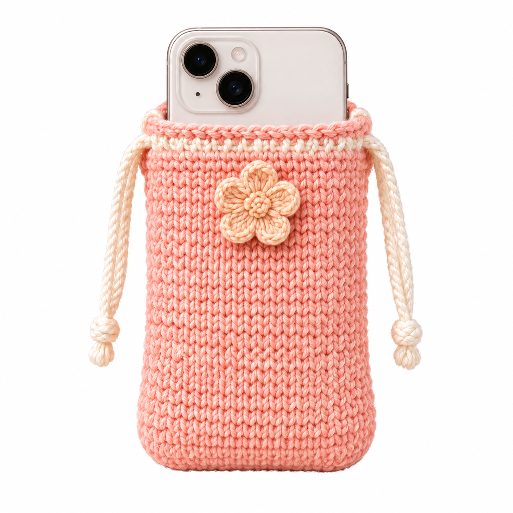 𝒁𝒖𝒙𝒒𝒆𝒗𝒓™ Daisy Crochet Phone Crossbody Bag