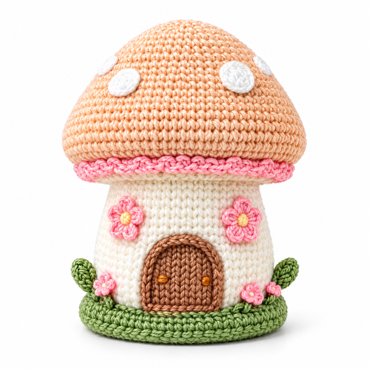 𝒁𝒖𝒙𝒒𝒆𝒗𝒓™ Daisy Mushroom Cottage Crochet Decor