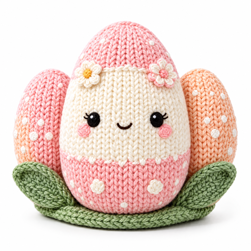 𝒁𝒖𝒙𝒒𝒆𝒗𝒓™ Pastel Flowering Cactus Crochet Decor